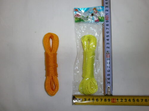 SOGA P/LA ROPA X 10 MTS DE 3MM DE DIAMETRO