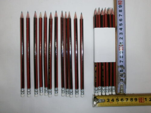 SET X 12 LAPIZ NEGRO CON GOMA