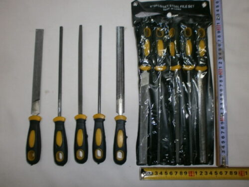 LIMAS SET X 5 DE 8" PESADA