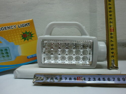 LINTERNA 18 LEDS + FRONTAL - A PILA  -