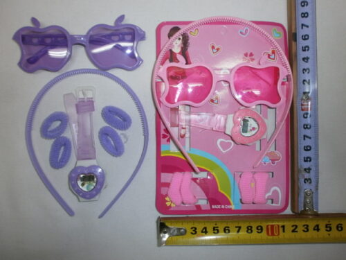 LENTES+RELOJ+ACC.PARA EL PELO