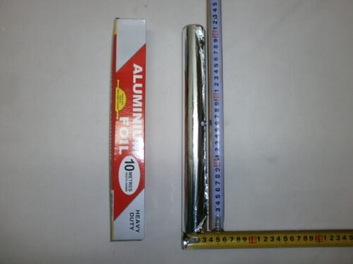 ROLLO DE PAPEL ALUMINIO DE 10 MTS X 30CM