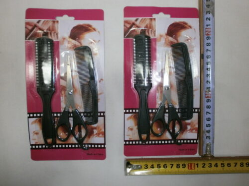 SET DE PELUQUERO CON PEINE CORTANTE