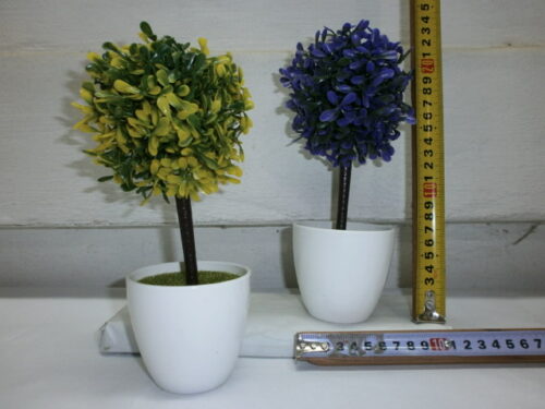 PLANTITA  DECORACIÓN ARBUSTO 24CM SURTIDO