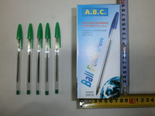 LAPICERA PUNTA GRUESA CAJA X 50 COLOR VERDE