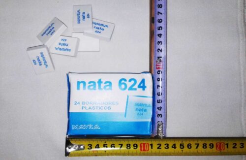 GOMA BORRAR LAPIZ CAJITA X 24 GOMAS