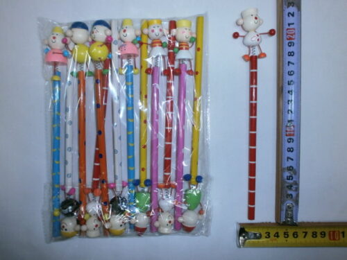 LAPIZ NEGRO CON CABECITA DE MUÑECO