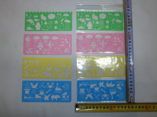 SET X 4 PLANCHUELAS P/HACER FORMAS Y DIBUJOS