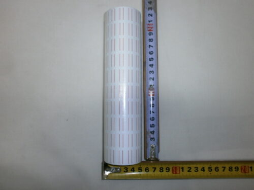 TUBO X 10 ROLLOS DE 500 ETIQUETITAS P/ PRECIO