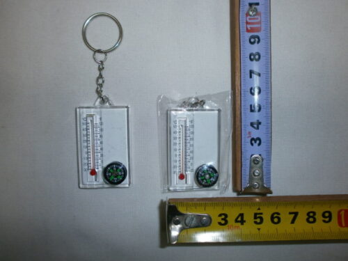LLAVERO CON TERMOMETRO Y BRUJULA