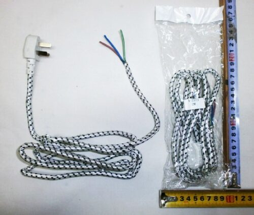 CABLE PARA PLANCHA 2 MTS CON 3 PATAS CHATAS