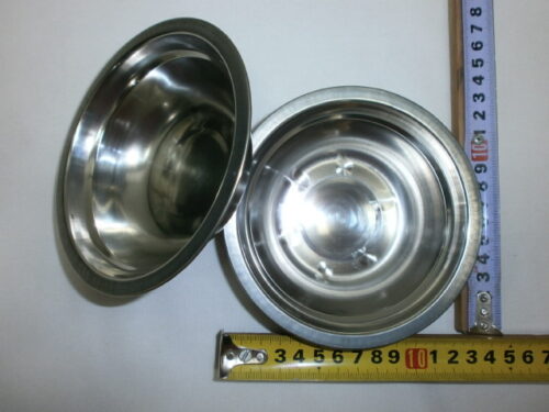 RECIPIENTE DE ACERO 13 CM