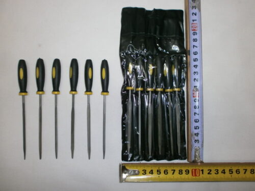 SET X6 LIMAS P/CERRAJERO EN ESTUCHE