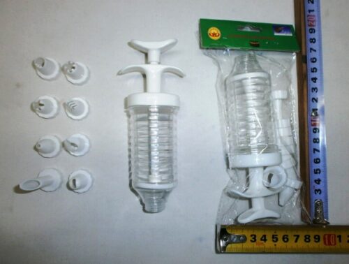 JERINGA PARA DECORAR 8 PICOS EN BOLSA