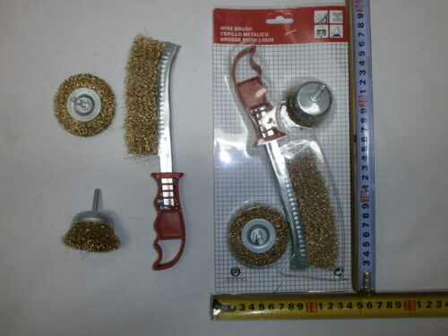 ESCOBILLA PARA TALADRO X2+CEPILLO