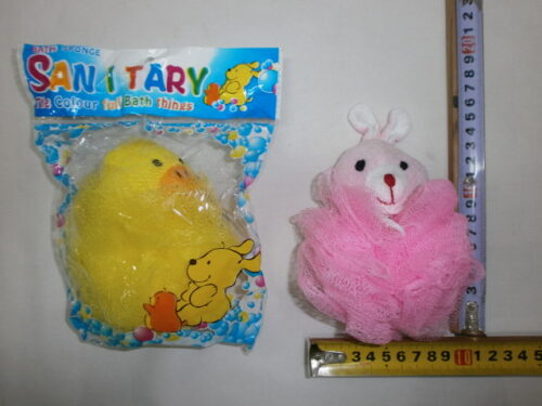 ESPONJA CON PELUCHE