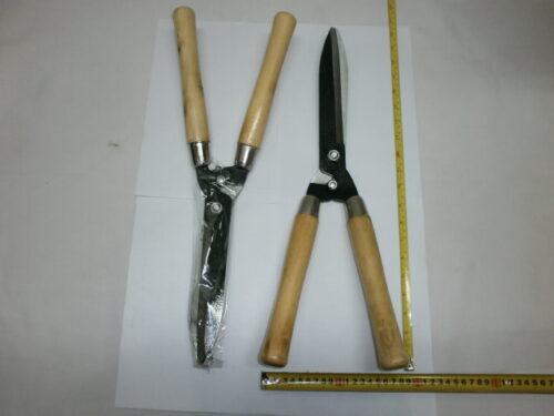 TIJERA CORTAR CERCO 50CM MANGO DE MADERA