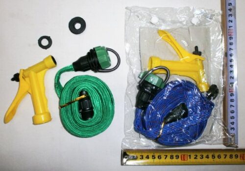 MANGUERA DE 5 MTS Y PICO COMUN + ACCESORIOS