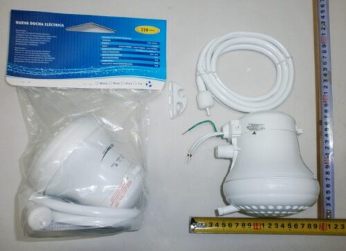 DUCHA ELECTRICA 3800/5500 WATS 25°/30°