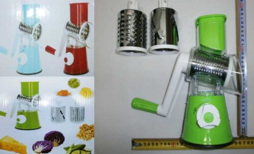 RALLADOR DE TAMBORES CAMBIABLES P/COCINA