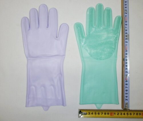 GUANTES DE SILICONA BAÑAR MASCOTAS O LAVAR