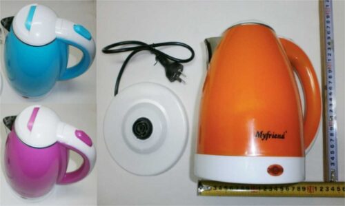 PAVA ELECTRICA 2 LITROS 2000 WATS COLOR SURTI