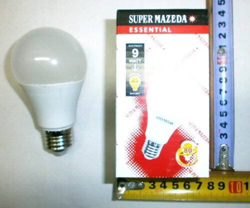 LAMPARA LEDS  9 WATS . 20MIL HORAS LUZ FRIA