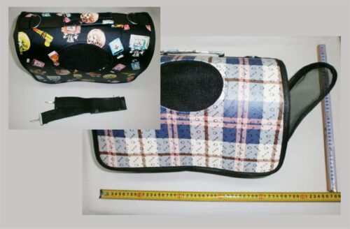 BOLSO P/ TRANSPORTAR MASCOTAS 37CM
