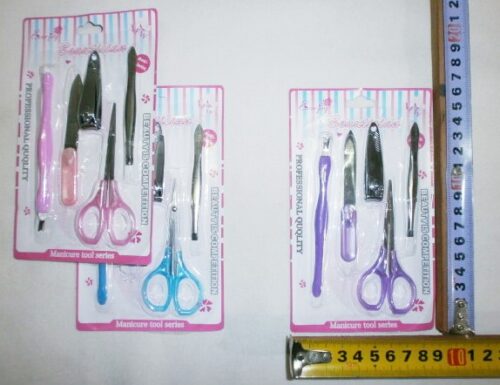 SET DE MANICURA COMPLETO CON ALICATE Y ACC