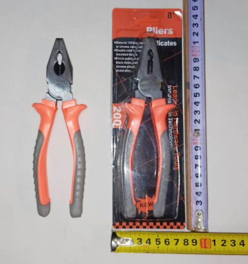 022-PINZA UNIVERSAL 8" DE LUJO ACERO 65
