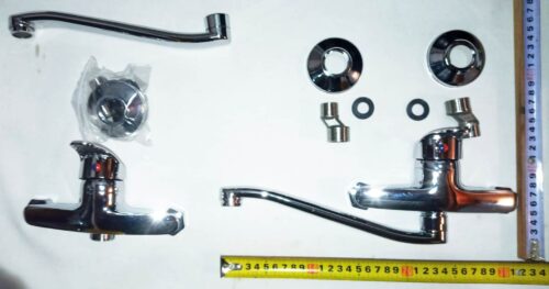 MONOCOMANDO METALICO CAJA X 2 PARA AMURAR